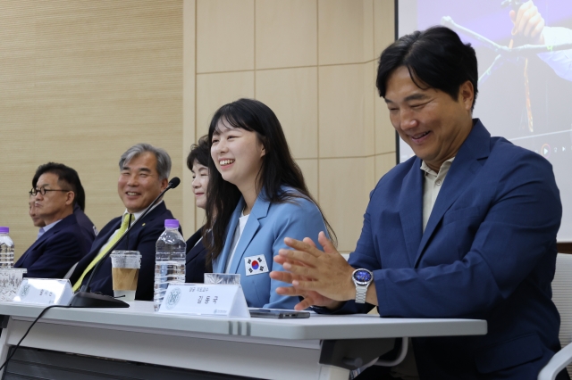 한국체대, 파리올림픽 기자간담회 개최